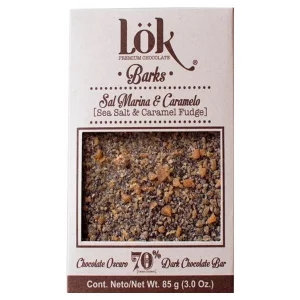 Chocolate Lok Barks Sal Marina 70% Cacao 85G