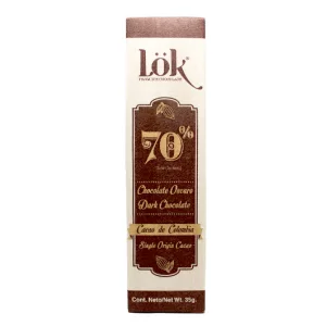 Chocolate Lok Cacao Dark 70% Cacao 35G