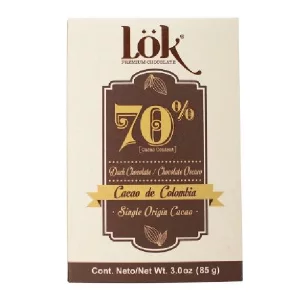 Chocolate Lok Cacao Dark 70% Cacao 85G