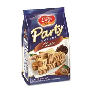 Galleta Wafer Party Cacao 250G