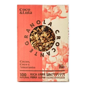 Granola Coco Y Lula Cacao Amaranto 350G