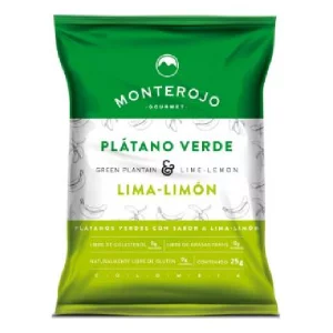 Platano Verde Monte Rojo Lima Limon 25G