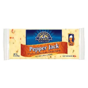 Queso Crystal Farms Pepper Jack 226G