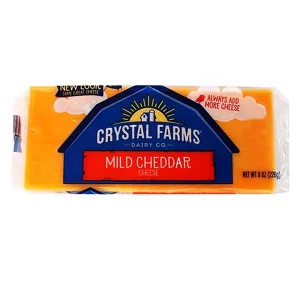Queso Mild Cheddar Crystal Farms 226G
