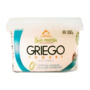 Yogurt Griego San Martin Natural 550G