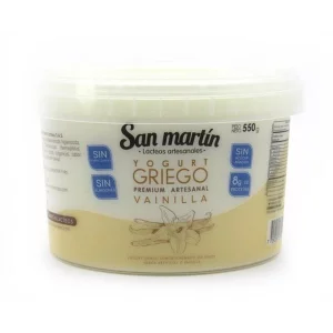 Yogurt Griego San Martin Vainilla 550G