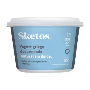 Yogurt Griego Sketos Natural 450G