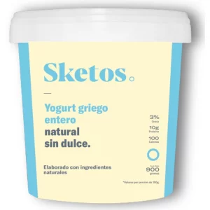Yogurt Griego Sketos Natural Sin 900G