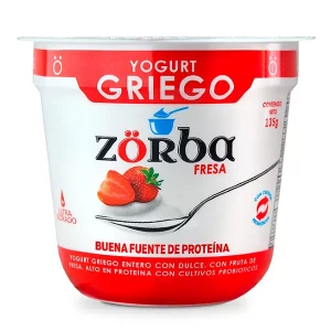 Yogurt Griego Zorba Fresa 125G