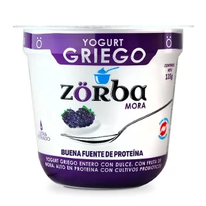 Yogurt Griego Zorba Mora 125G