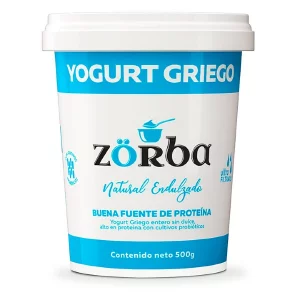 Yogurt Griego Zorba Nat Endulzado 500G