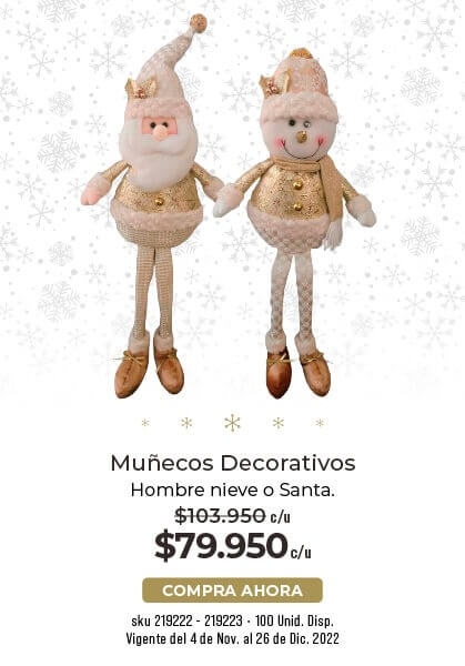 Muñecos decorativos
