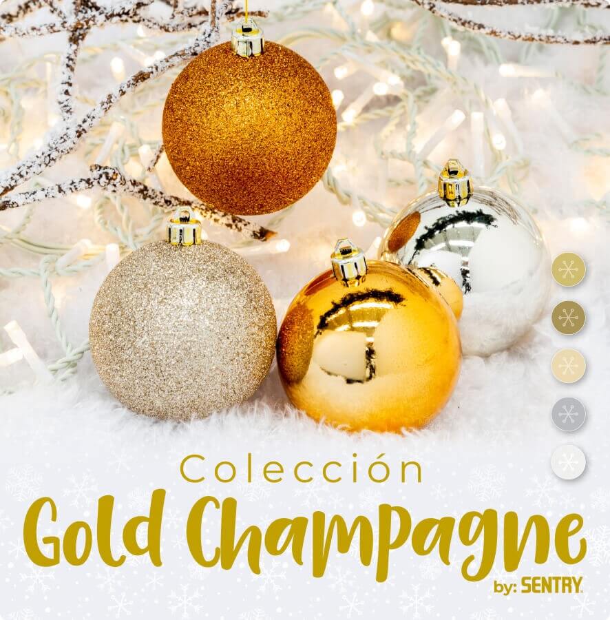 Colección gold champagne