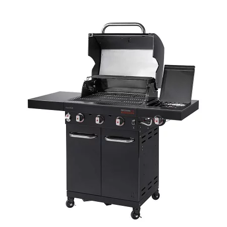 Asador a gas charbroil 3 quemadores + lateral infrarojo 63021