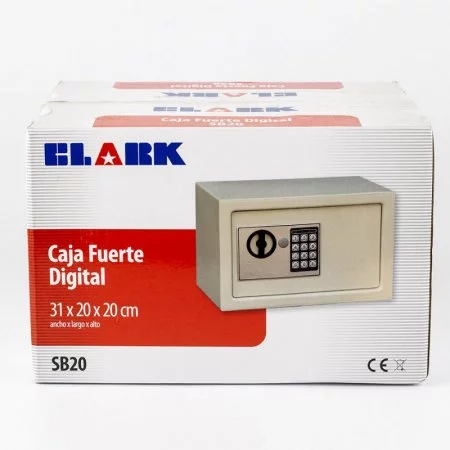 Caja Fuerte Clark Sb20Ec Electrónica 31X20X20 - Home Sentry