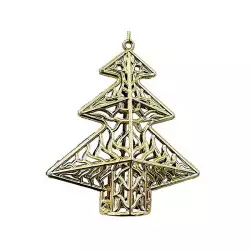 Adorno Arbol Santini 4X12Cm Champagne Plastico 130-4200761