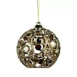 Adorno Arbol Santini 7X8Cm Cobre Plastico 130-4201001