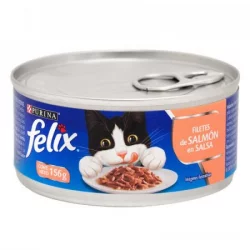 Alimento Humedo Gato Felix 3797 156 Gr Salmon