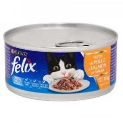 Alimento Humedo Gato Felix 3832 156 Gr Pavo Adulto