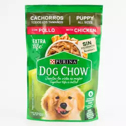 Alimento humedo perro dog chow 100 gr cachorro pollo 12478991