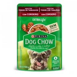 Alimento Humedo Perro Dog Chow 100 Gr Cordero Adultos 12477300