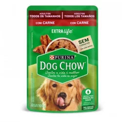 Alimento Humedo Perro Dog Chow 12409085 100 Gr Carne Adultos