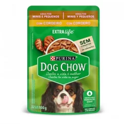 Alimento Humedo Perro Dog Chow 12426676 100 Gr Cordero Adultos Mini/Pequeños