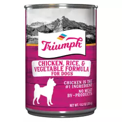 Alimento humedo perro triumph wild spirit lata pollo y  vegetales 374 gr 600389 tri