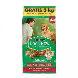Alimento Perro Dog Chow 22.7 Kg Carne 12521397