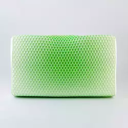 Almohada Expressions 60X35Cm Verde Poliuretano