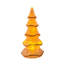 Arbol Santini Con Luz 9X19Cm Vidrio 180-3300999