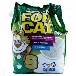 Arena Sanitaria Para Gato Fofi Cat Blanco 10 Kg