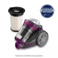 Aspiradora Electrolux Mas Filtros Morado 1200 W Abs01+Efs01