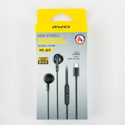 Audifonos Awei Alambricos Tipo C Pc-6T
