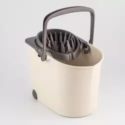 Balde Escurridor Tatay 13 Litros Plástico Beige