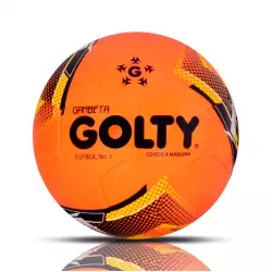 Balon futbol fundamentacion Golty gambeta II N3 naranja