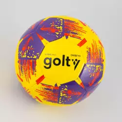 Balon Futbol Golty Fundamentacion Gambe Amarillo Poliuretano T7