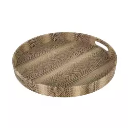 Bandeja Concepts 34X4X34Cm 34.8Cm Marron Plastico 420-105381