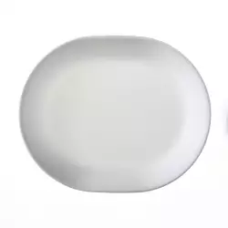Bandeja Corelle 25X3X25Cm Blanco Vidrio Opal 6003110
