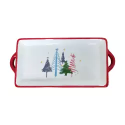 Bandeja Decorativa Expressions Arboles 32X3Cm Dolomita Gs03A02757