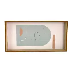 Bandeja Rec Concepts Sweet Mocca 40X5X40Cm Multicolor Mdf 532-