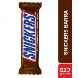 Barra De Chocolate Snickers 52.7Gr