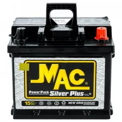 Batería Para Auto Mac Silver Plus Negro