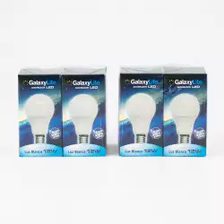 Bombillo E27 Luz Blanca 4 Ud 12W Precio Especial