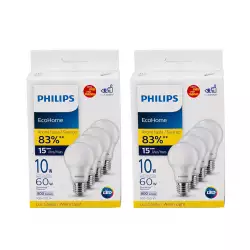 Bombillo E27 Luz Calida Philips X 8 Ud 10W Precio Especial
