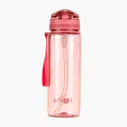 Botella Lugano Metro Rosa 800 Ml Plastico Db-8223