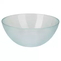 Bowl tazon 1500ml 21cm en vidrio diseño de rayas en relieve 044100020