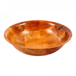 Bowl tazon 800ml 20cm ensalada en plastico diseño madera kt0061
