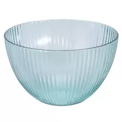 Bowl tazon 850ml en poliestireno azul con diseño de rayas 179651590