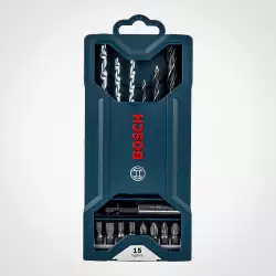 Brocas Y Puntas Bosch Juego 15 Pz 2607.017.408-000
